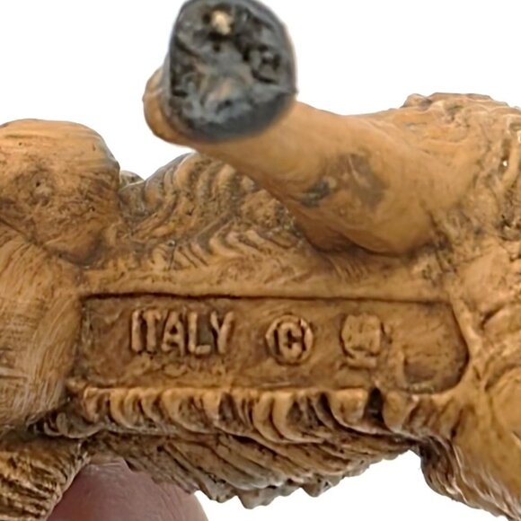 Vintage Fontanini Heirloom Depose Made Italy 1983 Small Nativity Figures 9 pcs - Picture 15 of 16